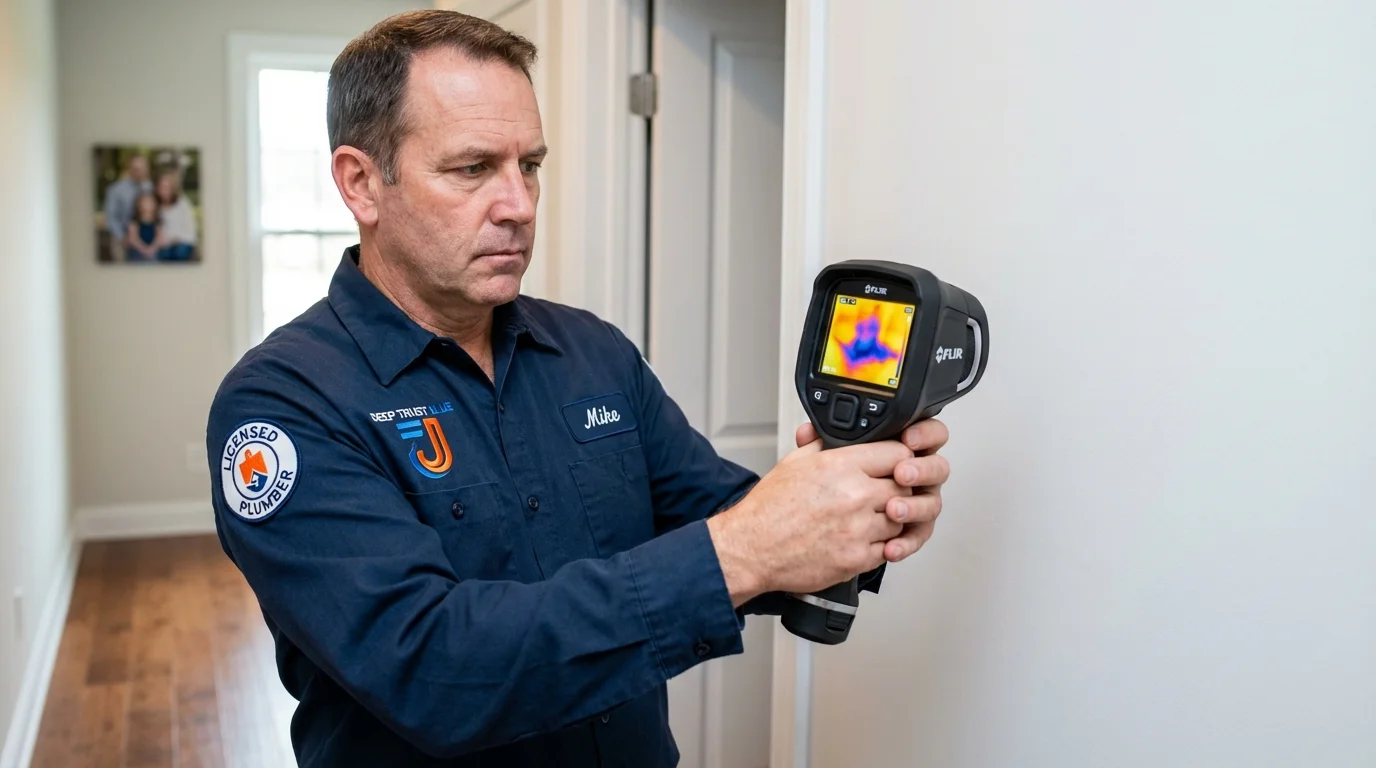 Thermal imaging leak detection by Johns Plumbing LLC in Sea Girt